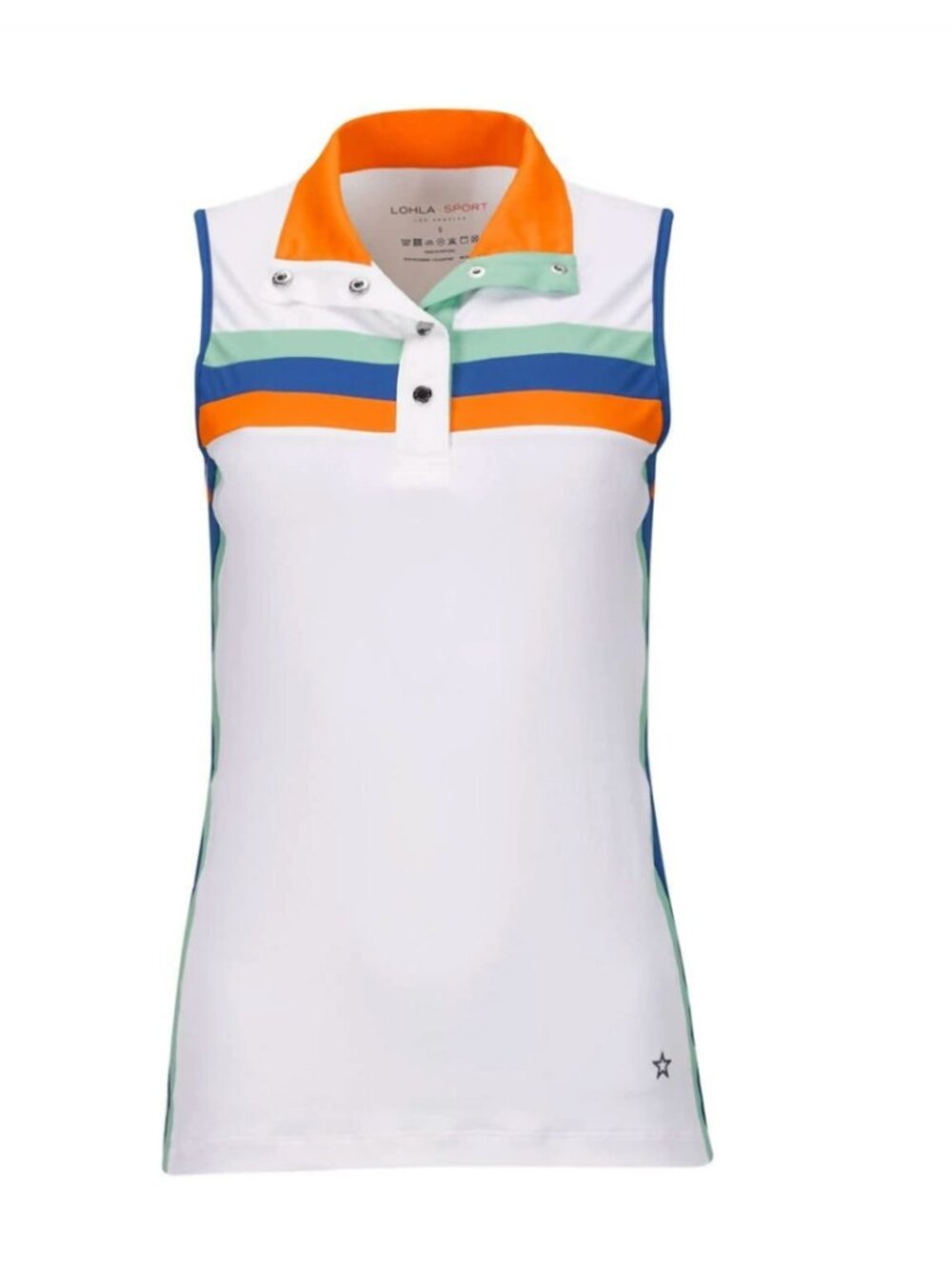 Lohla Sport | The Camille Sleeveless Top in Blueberry